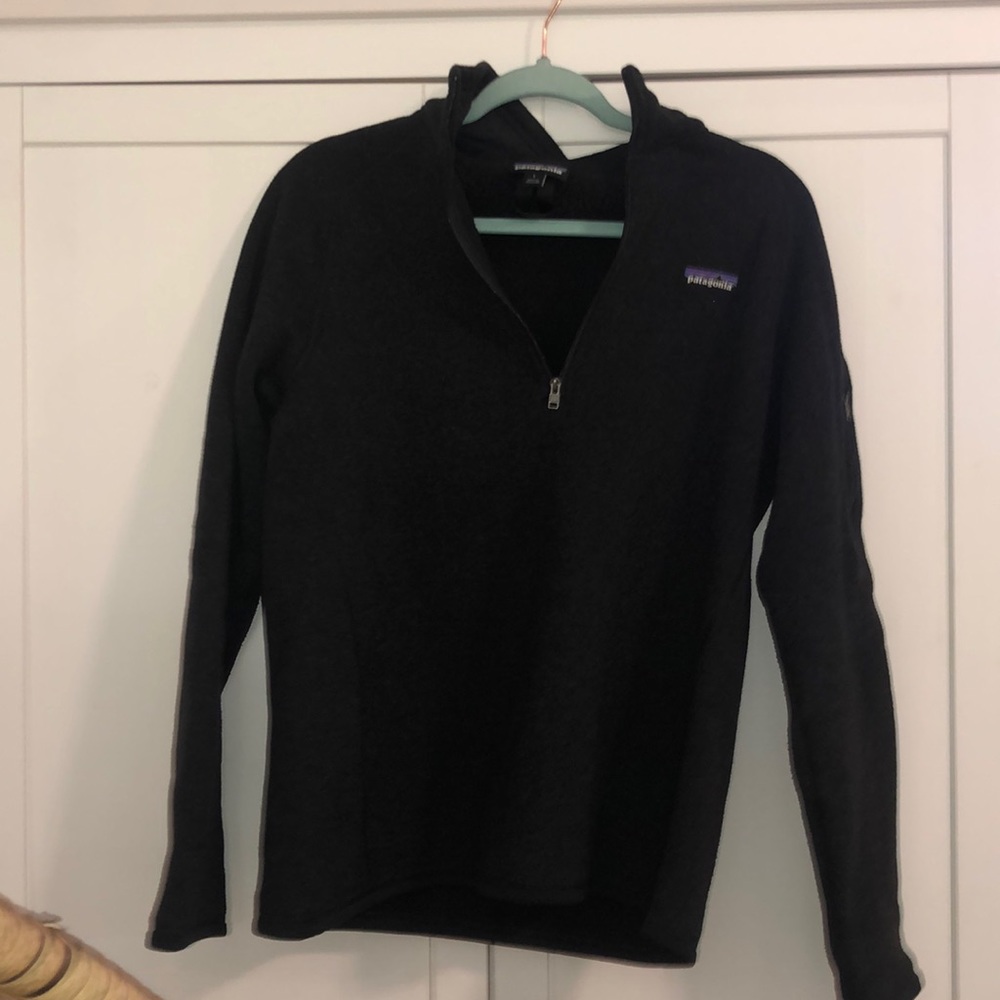 Patagonia Black Pullover  Large